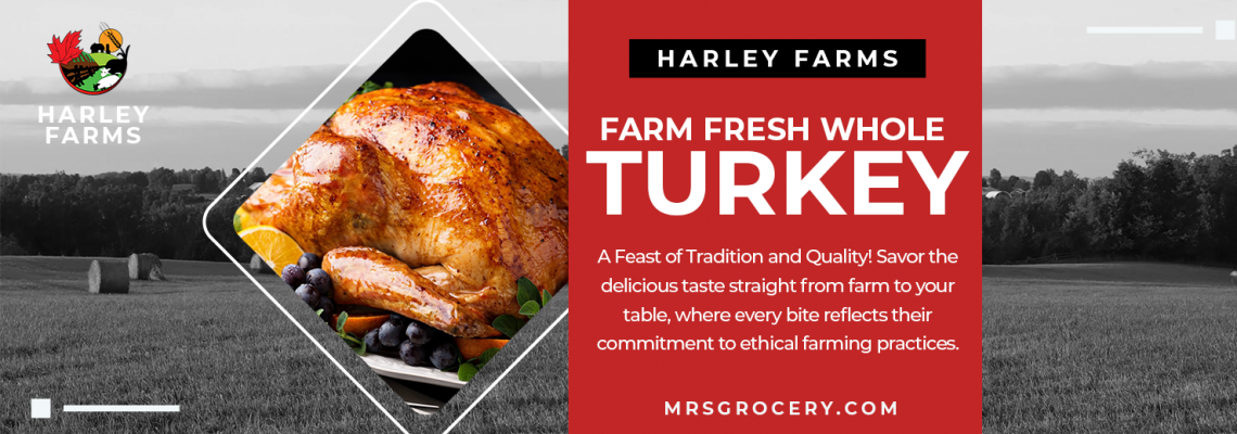 Discover the Taste of Tradition this Easter with Harley Farms' Fresh Whole Turkeys Discover the Taste of Tradition this Easter with Harley Farms' Fresh Whole Turkeys