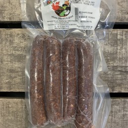 Beef Sausage - Garlic- Grass-fed Beef Sausage - Garlic- Grass-fed
